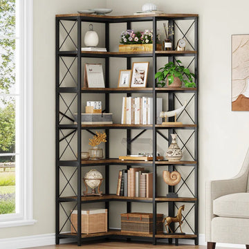 Kelsch Reversible Corner Bookcase