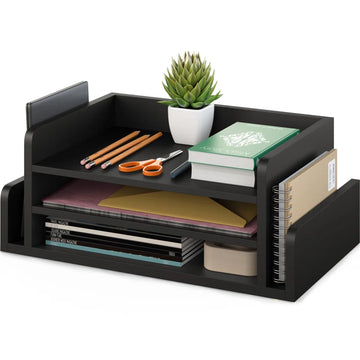 Carson Manufactured Wood Desk Organizer