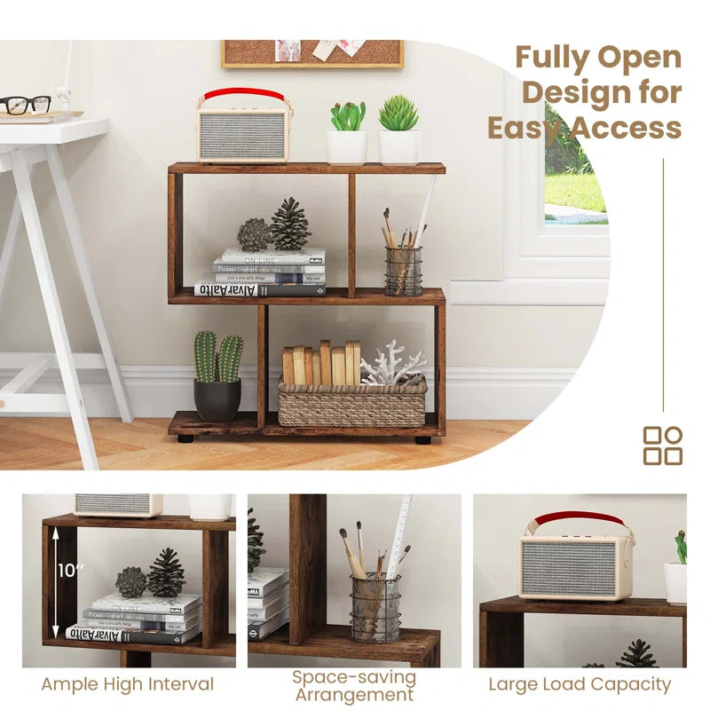 Brenae Geometric Bookcase