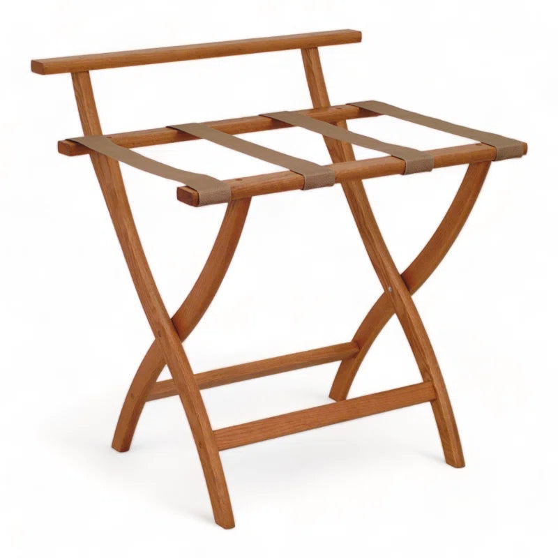 Folding Wood Luggage Rack
