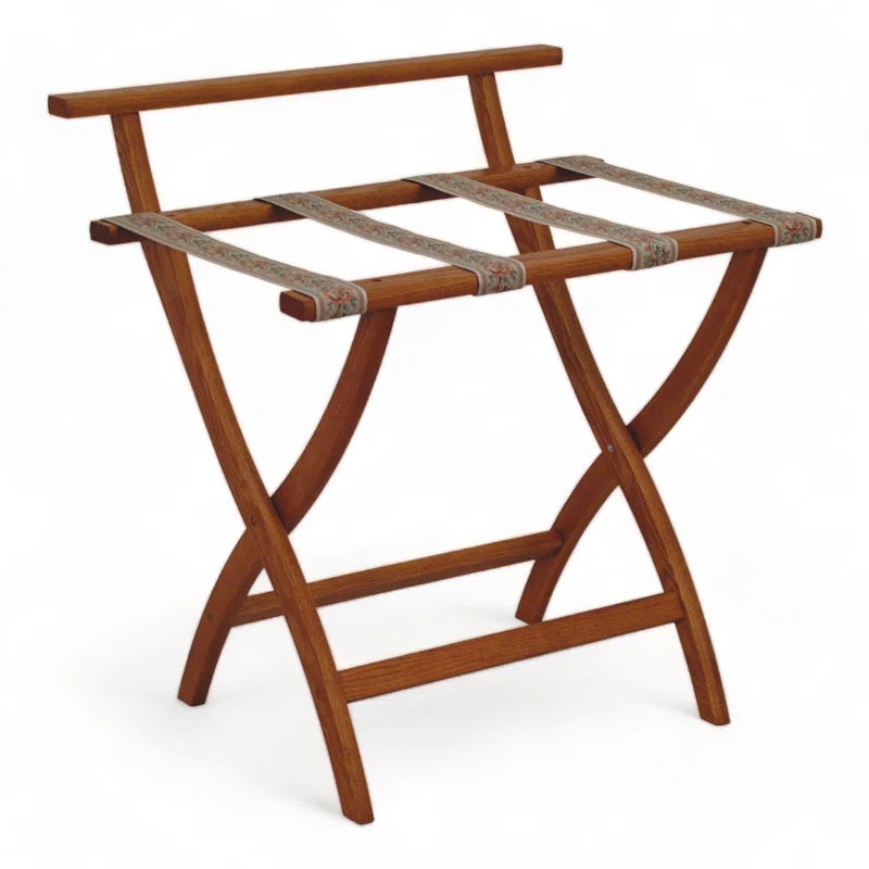 Folding Wood Luggage Rack