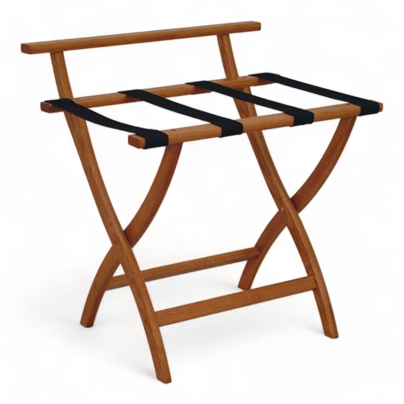 Folding Wood Luggage Rack