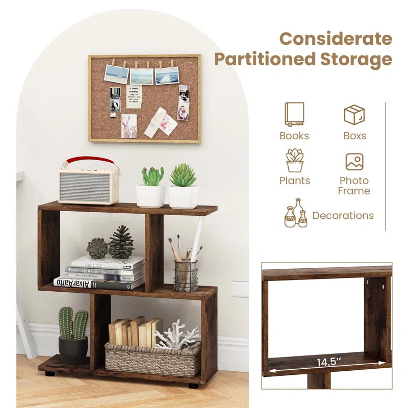Brenae Geometric Bookcase