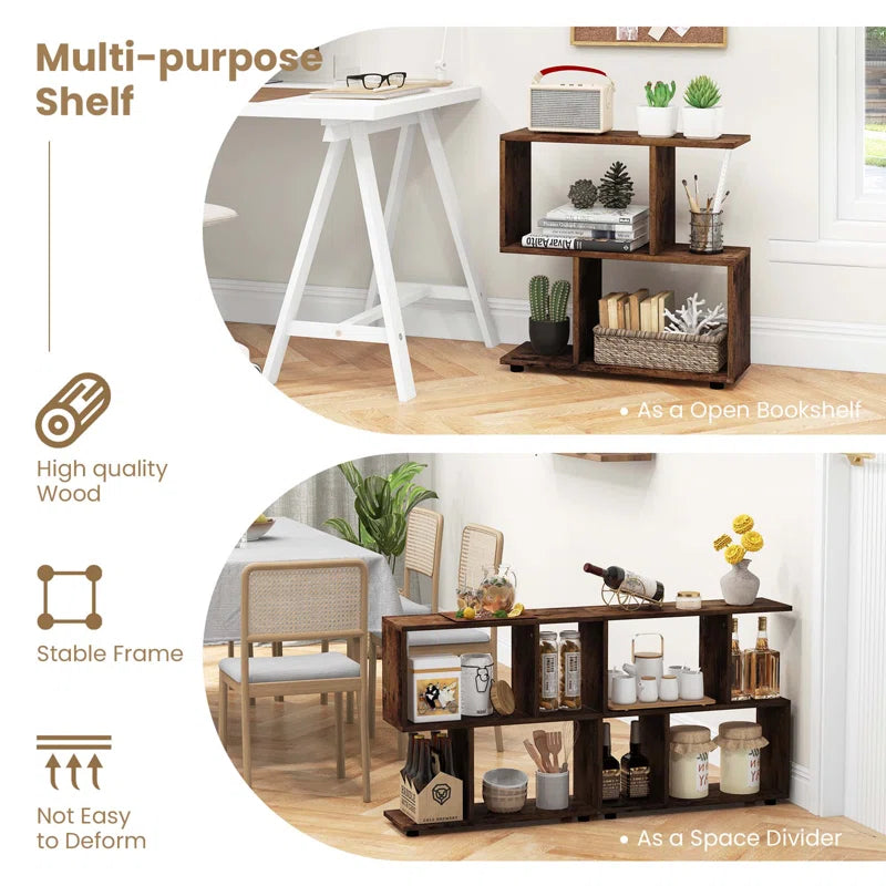Brenae Geometric Bookcase